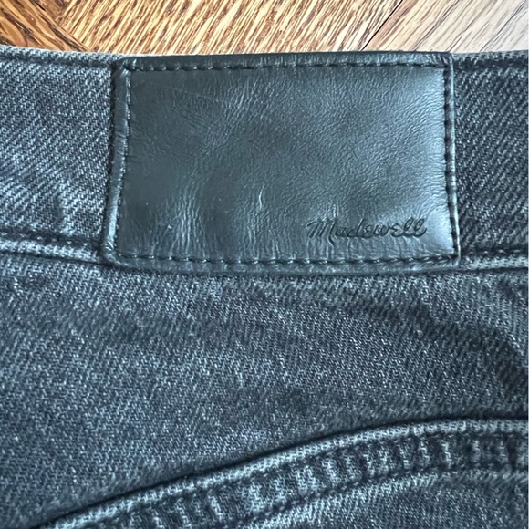 MADEWELL Black The Perfect Vintage Jean Denim Jeans High Rise Retro Stretch 26 - Picture 7 of 9